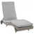 Coussin gris / cadre gris est en rupture de stock