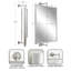 Miroir mural de salle de bain Dunnell-88388382-87680051