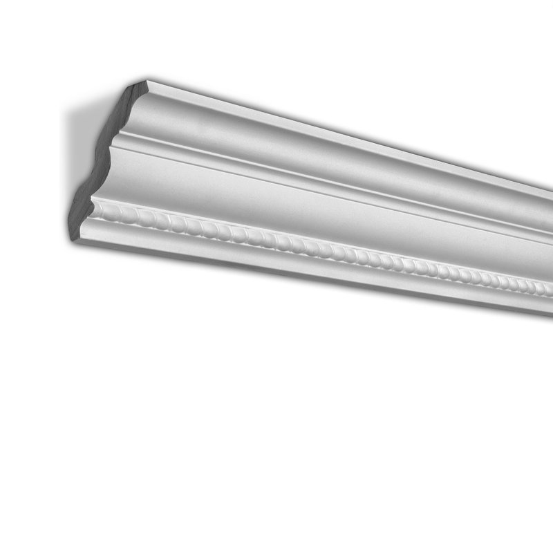 Primed White Polyurethane Crown Moulding 7-7/8-ft