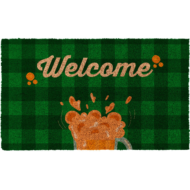 Tapis d'entrée antidérapant Garvy 30 po x 18 po