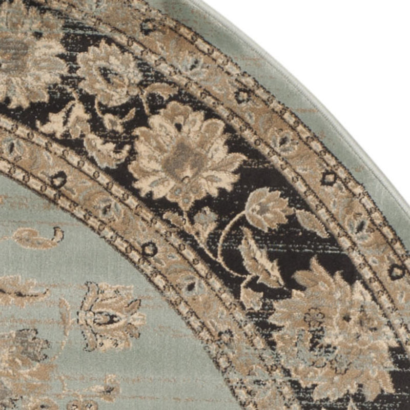 Ayansh Performance Oriental Rug, Round 6'7"