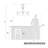 Anglim 3 - Light Steel Dimmable Linear Chandelier-83983434
