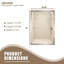 Porte de douche coulissante double en aluminium-116680758