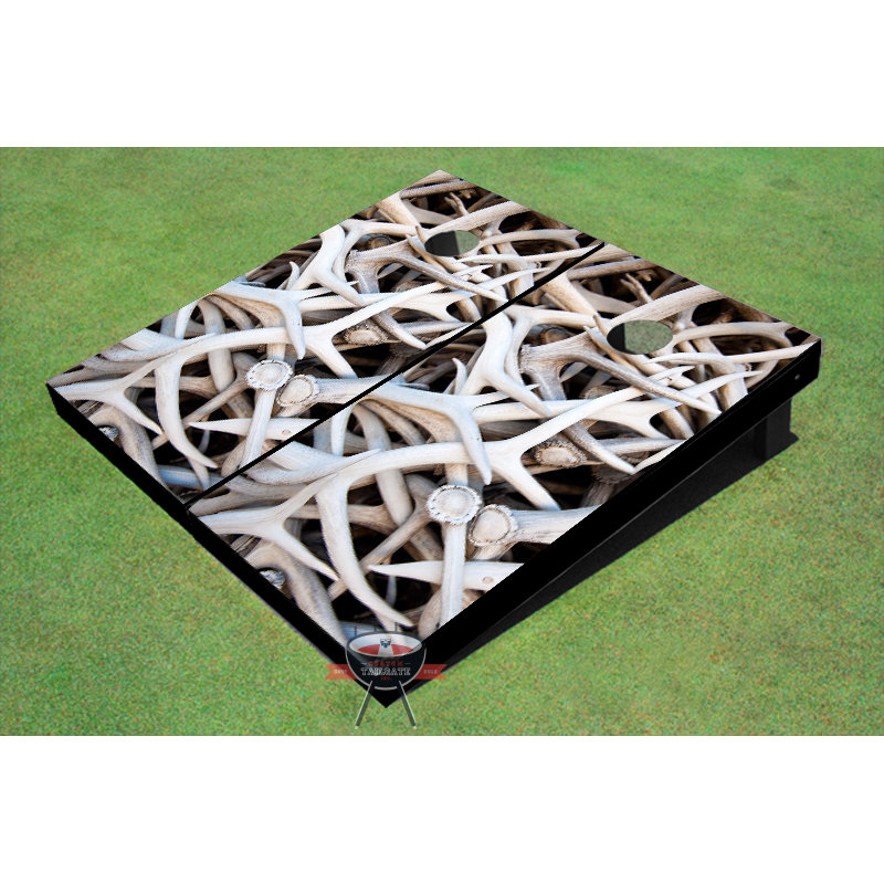 Planche cornhole empilable antler