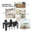 Nicko Four Leg Dining Set-18638570