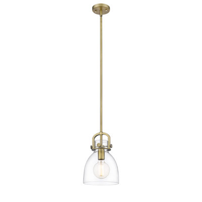 Luminaire suspendu sur tige 1 lumière Wimbush