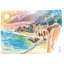 Anse Source Dargent Beach Scene La Digue Seychelles Print by Martina Bleichner-71199257-71199256