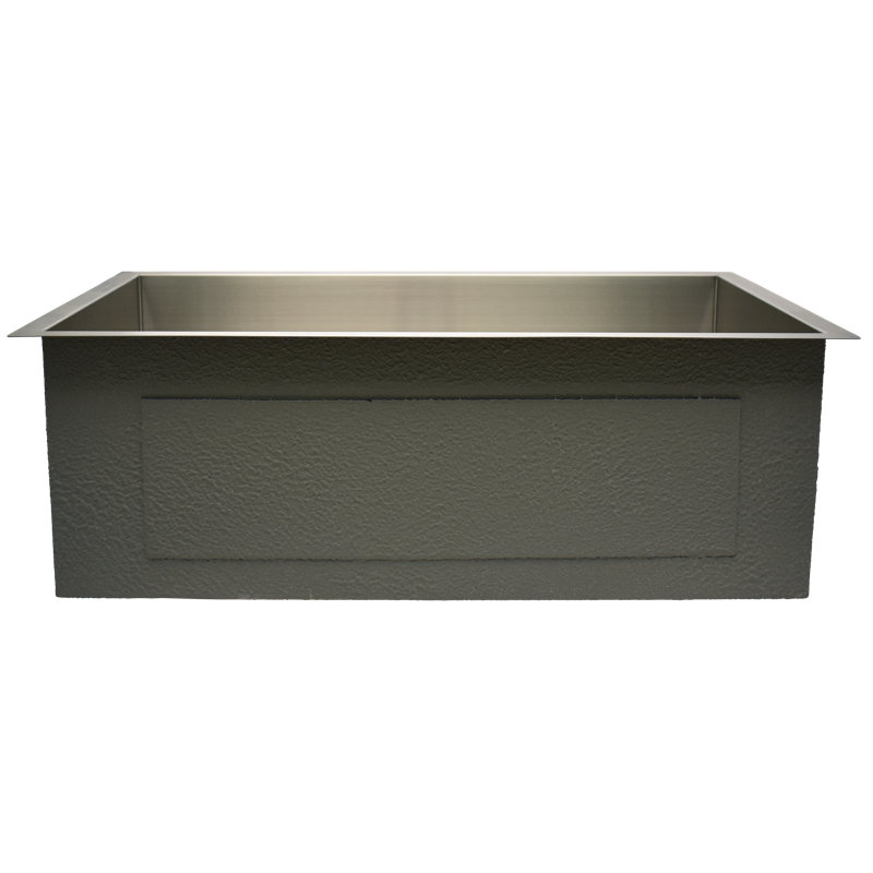 27'' L Single Bowl Stainless Steel Kitchen Sink