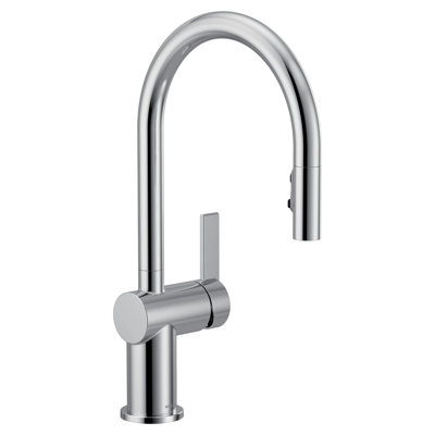 Moen Cia One-Handle High Arc Pulldown Kitchen Faucet with Power Boost