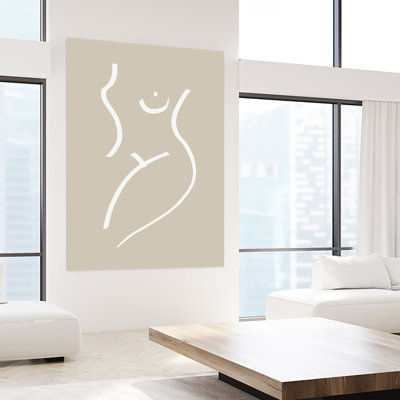 «Body S croquis sable sur toile» par pictufy