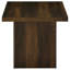 Table de bout en pin foncé