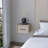 Light Gray Wall-Mounted Floating Nightstand
