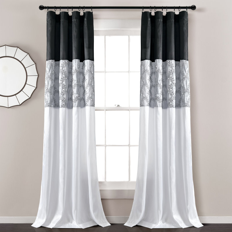 Semi Sheer Curtain Single Panel