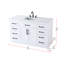 Meuble-lavabo simple 54 po Ahner-16195795