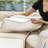 Allinson Velvet L Shaped 4-Seat Modular Freely Combined Sofa Solid Wood Living room Sectional Storage Sofa with Ottoman-101644871