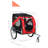 Dog Bike Trailer Foldable Dog Bicycle Carrier Dog Buggy Cart for Bike-50033683