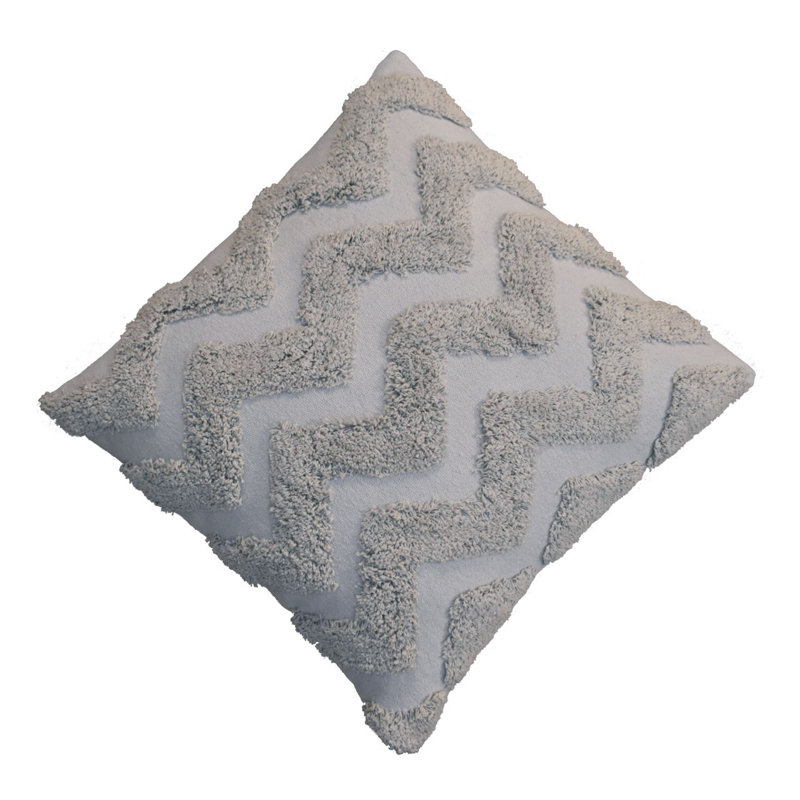 Square Throw Cushion, Grey