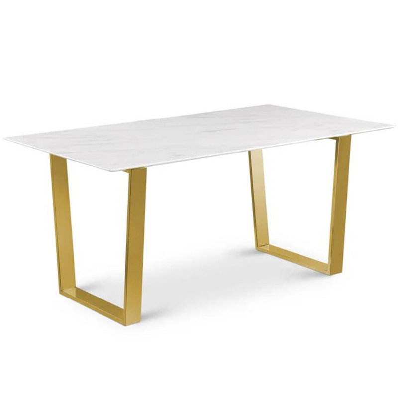 Table de salle à manger Giza, H 30 po x L 65 po x l 40 po