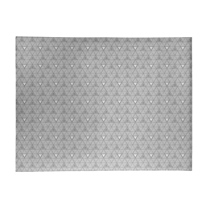 Chenille Geometric Indoor Rug, Rectangle 4' x 6'
