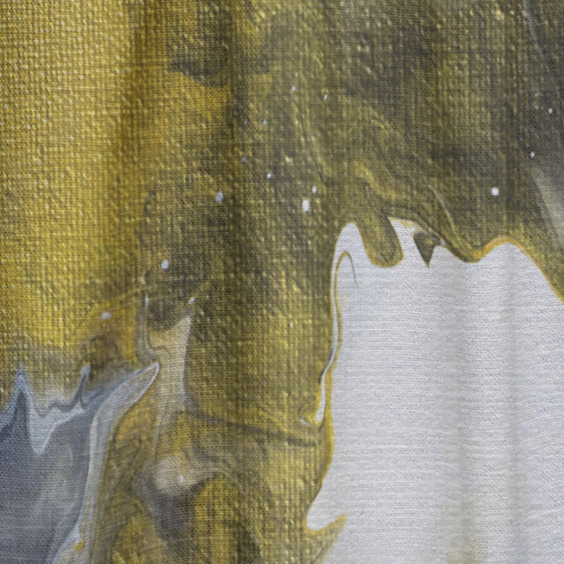 Panneau de rideau simple semi-diaphane avec passe-tringle Linen, L 26 po x L 90 po