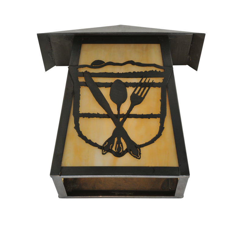 1 - Light Outdoor Bulkhead Light