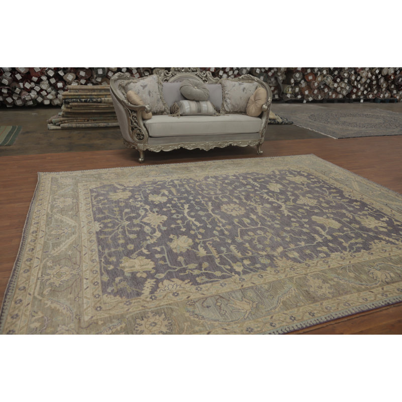 Tapis turc Oushak en laine 9x12