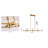 Ripley 11 Light Gold Linear Chandelier-609640950