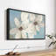 Impression sur toile bleue et neutre-102860098