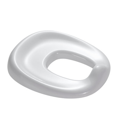 Siège de toilette Potty pour enfants avec coussins en gel antidérapants, panneaux stabilisateurs et protection anti-éclaboussures ergonomique, ajustement universel pour la plupart des toilettes rondes et allongées