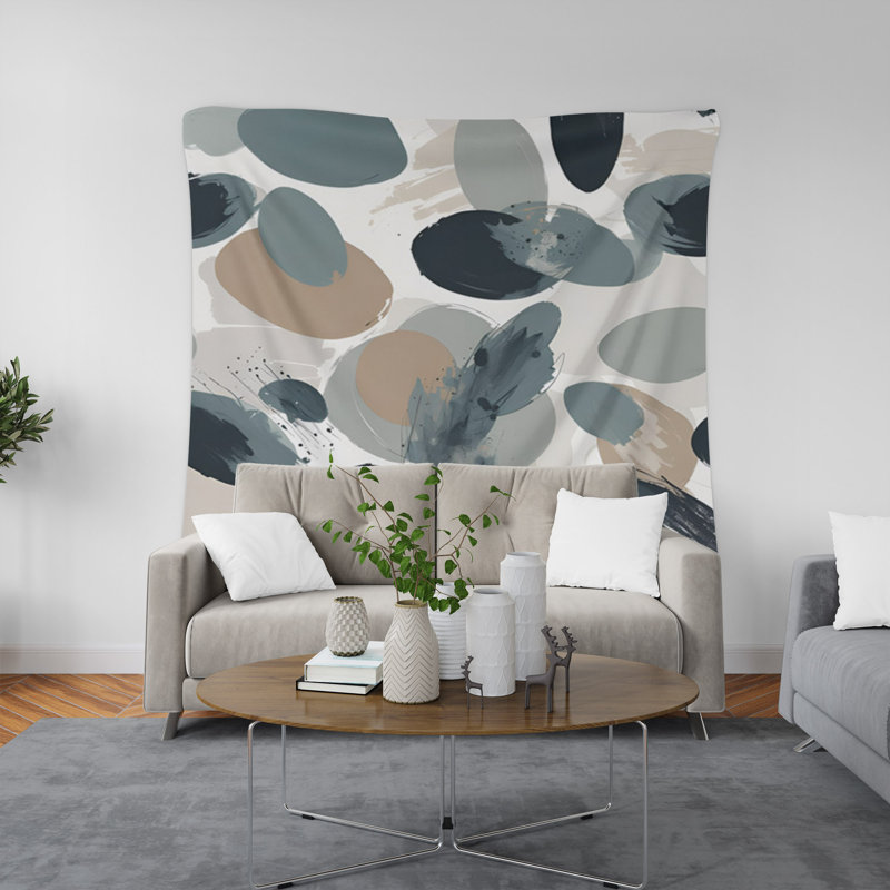 Tapisserie murale, H 80 po x l 68 po x P 0,8 po