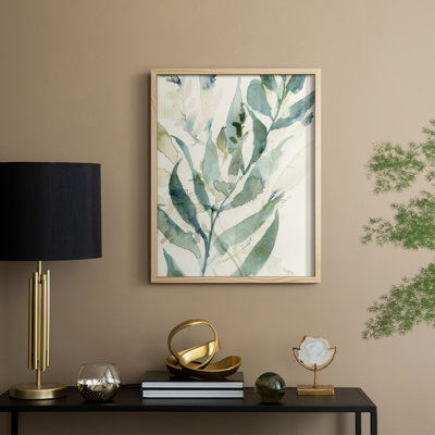 Underwater Botany I Framed Print - Solid Wood