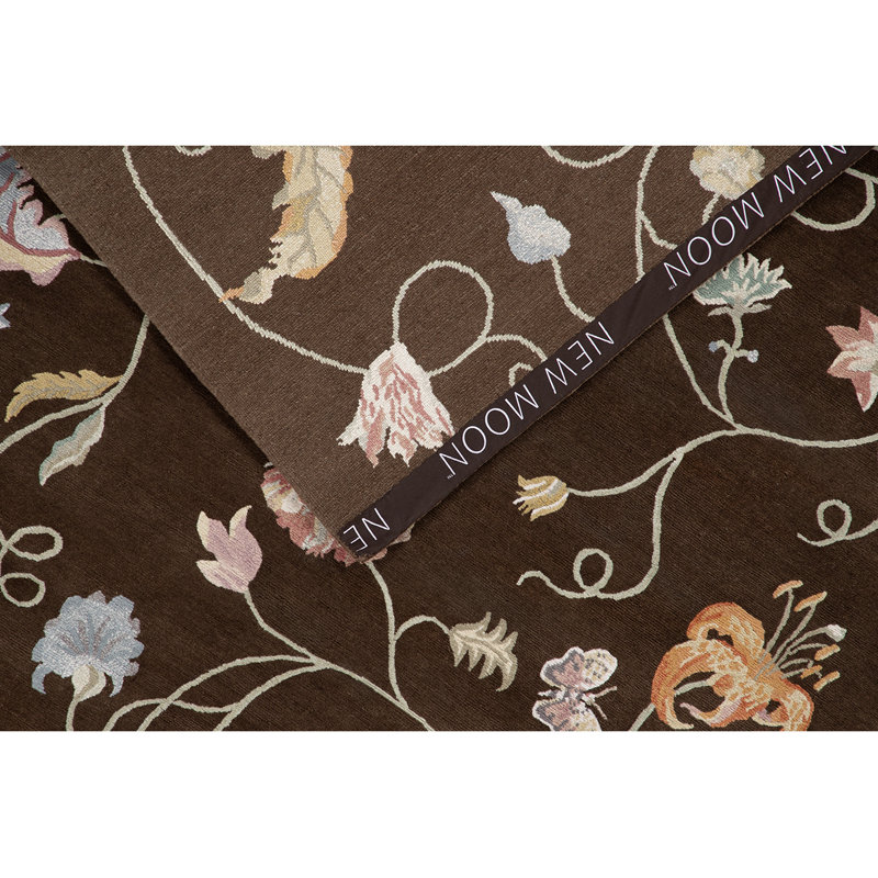 Floral Area Rug, Rectangle 10' x 14'