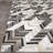 Geometric Cappucino Brown Handmade Cowhide Area Rug-285317784