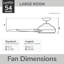 Casablanca 65 inch Melia ENERGY STAR®  Damp Rated Ceiling Fan with Lights and Wall Control-815235818