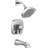 Stryke 17 Series Tub and Shower Faucet Trim with Diverter and H2Okinetic Technology-38821386