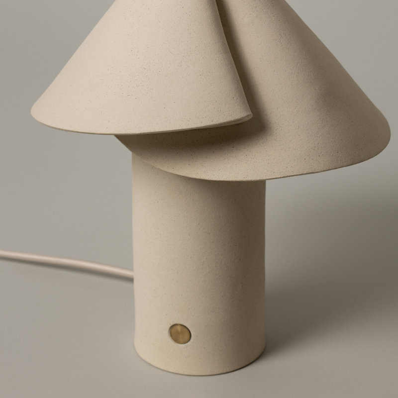 Shayd Table Lamp, Bone