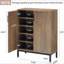 Armoire de rangement, range-chaussures spacieux, armoire à chaussures