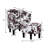 Anges Upholstered Barrel Chair with Ottoman-1942375878