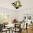 3 - Light Semi Flush Mount