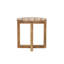 Table d'appoint en bois massif Tranice