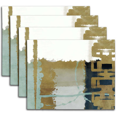 Napperon abstrait en polyester