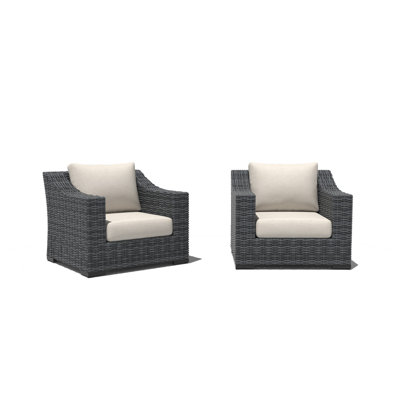 Eloisa 2-piece Patio Chair with Cushions by Birch Lane