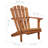 Marchlik Patio Adirondack Chair Solid Acacia Wood