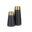Ensemble de 2 vases de table en acier inoxydable Dreiling