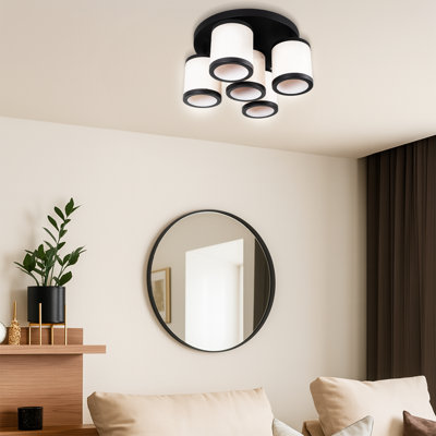 Plafonnier encastré 5 lumières