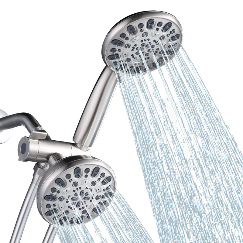 Rain Handheld Shower Head 2.5 GPM GPM, Brushed Nickel