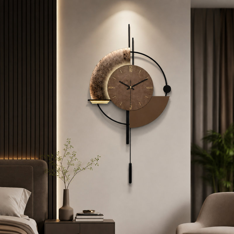 Horloges murales décoratives avec pendule