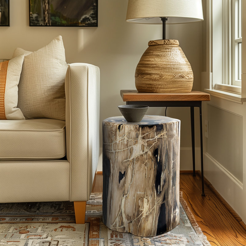Fossil Relics End Table