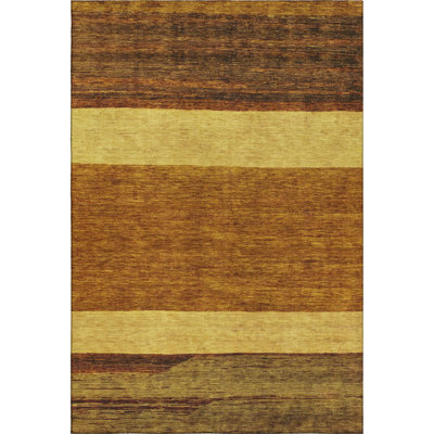 Premium Machine Washable Brennon AMF1624 Stripes Rug