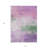 3' X 5' Lilac Lavender And Green Abstract Washable Indoor Outdoor Area Rug